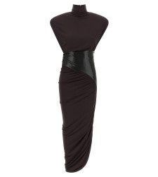 [THE ANDAMANE] Sleeveless dress FW26 T200121ATJV053ROUGENOIR