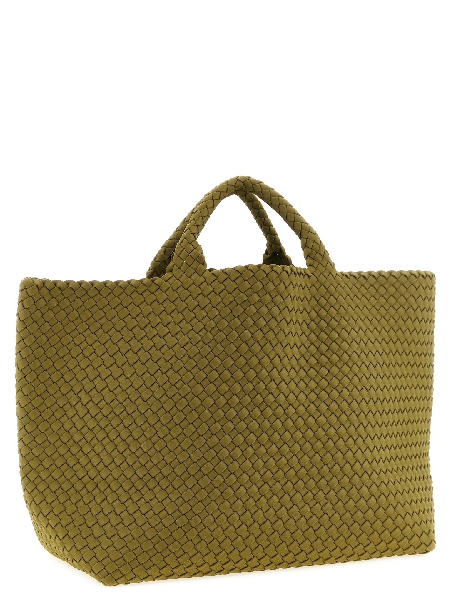[NAGHEDI] Tote bag FW26 SN03014LDBOTTLEGREEN