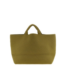 [NAGHEDI] Tote bag FW26 SN03014LDBOTTLEGREEN