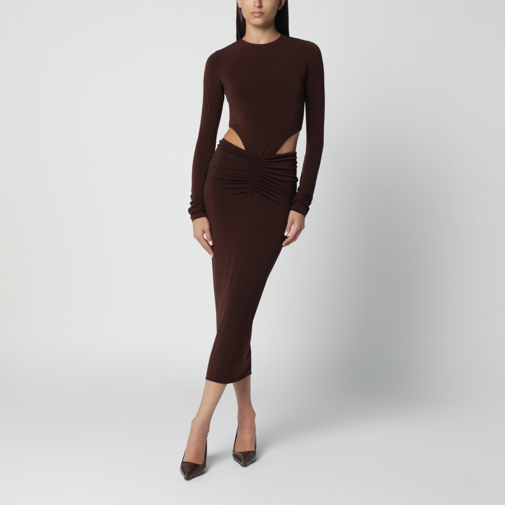 [THE ANDAMANE] Long sleeve dress FW26 T200165ATJP199
