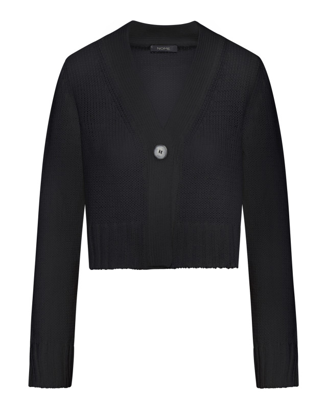 [NOME G] Cardigan SS26 1020318203099 BLACK