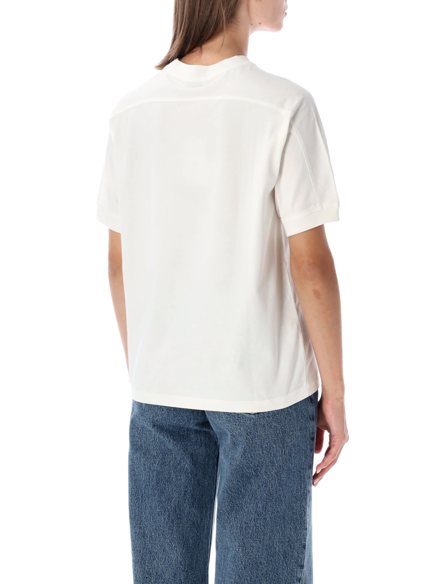 [Anine Bing] T-shirts Short Sleeve FW26 A0812695WKHA3CREAM
