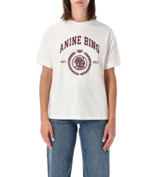[Anine Bing] T-shirts Short Sleeve FW26 A0812695WKHA3CREAM