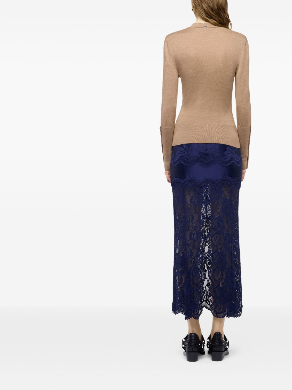 [RABANNE] Long skirt FW26 26AJJU021PA0170 P481
