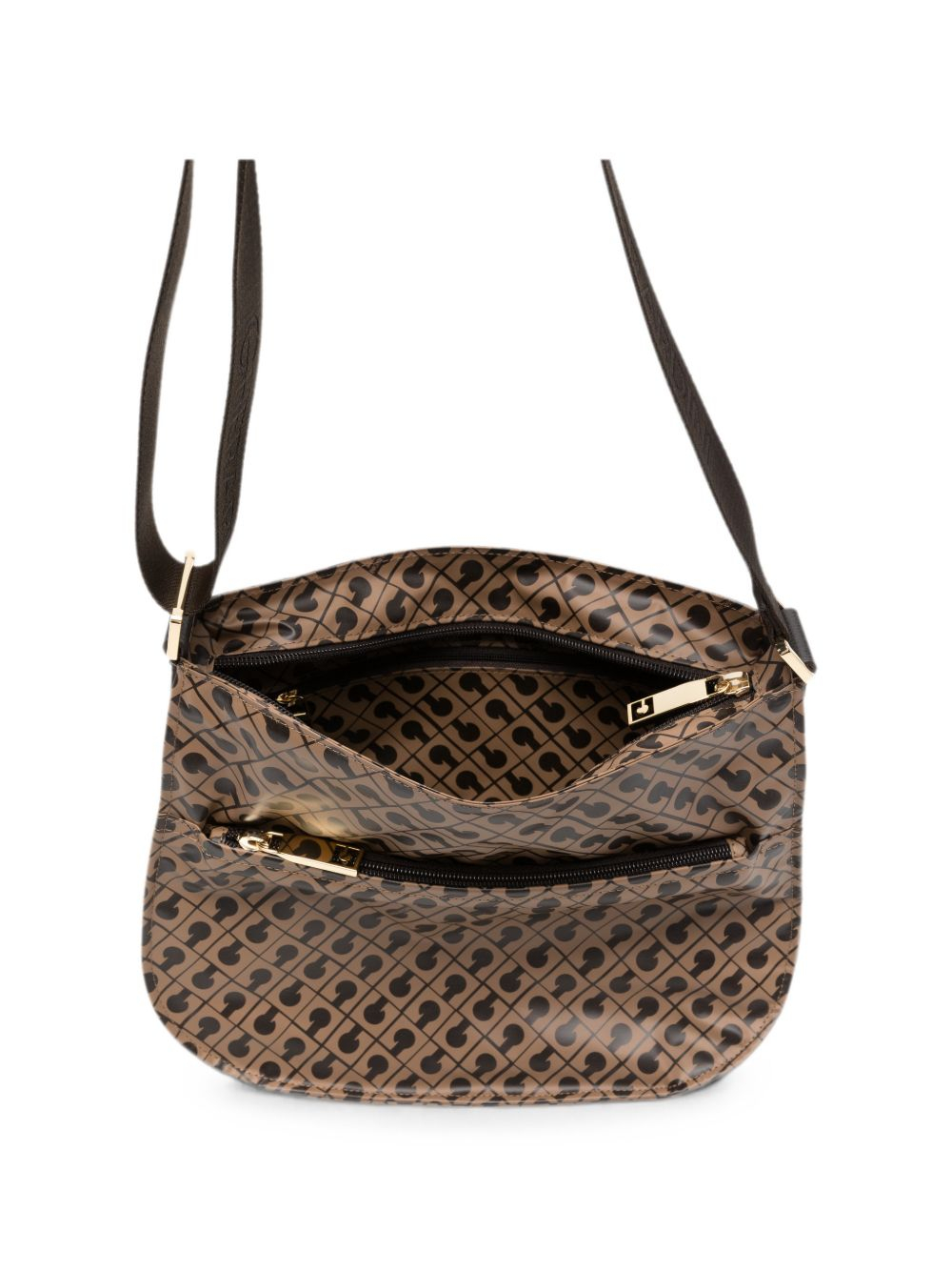 [GHERARDINI] Tote bag FW26 GH0261 CROSSBODY SATCHEL SMALL TOFFEE