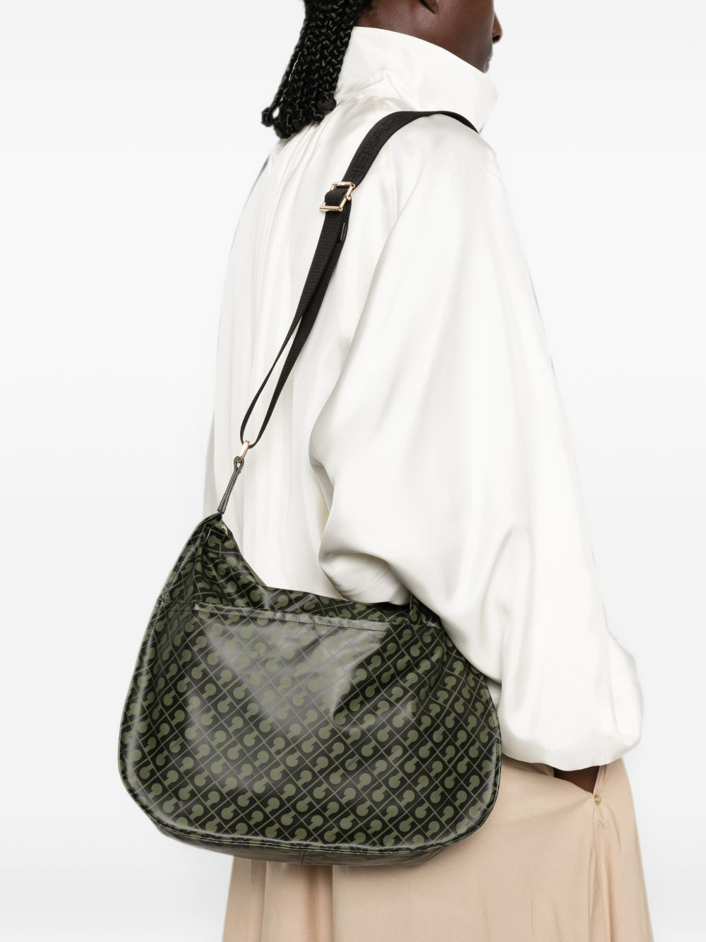 [GHERARDINI] Tote bag FW26 GH0260 CROSSBODY SATCHEL FOREST