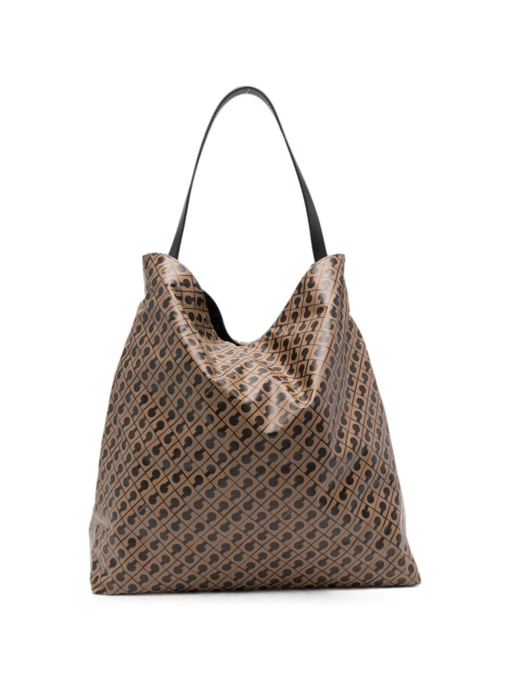 [GHERARDINI] Tote bag FW26 GH2482 HOBO M TOFFEE