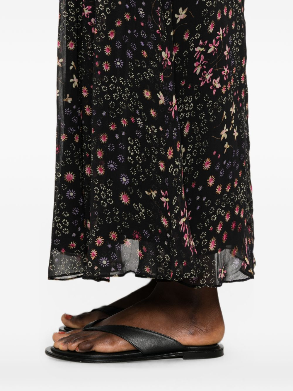[Marant Etoile] Long skirt FW26 JU0540FA D3J01E BKEC