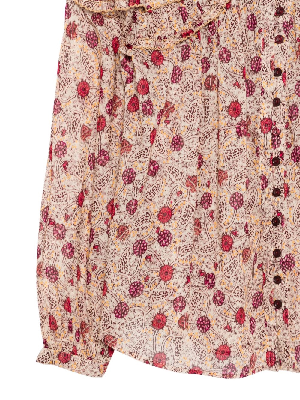 [Marant Etoile] Shirts Long Sleeve FW26 HT0681FA D3J03E ECRY