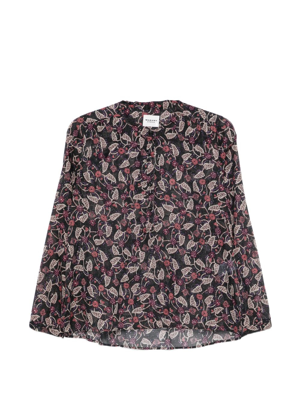 [Marant Etoile] Shirts Long Sleeve FW26 HT0029FA D3J03E BKRY