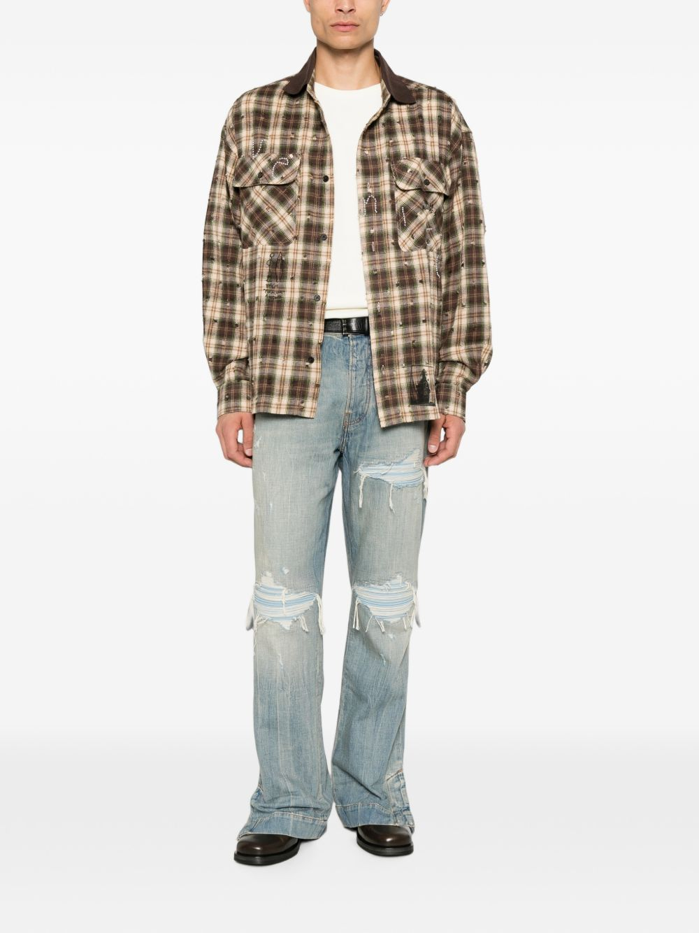 [Palm Angels] Shirts Long Sleeve FW26 PAMGE005FB002 8410