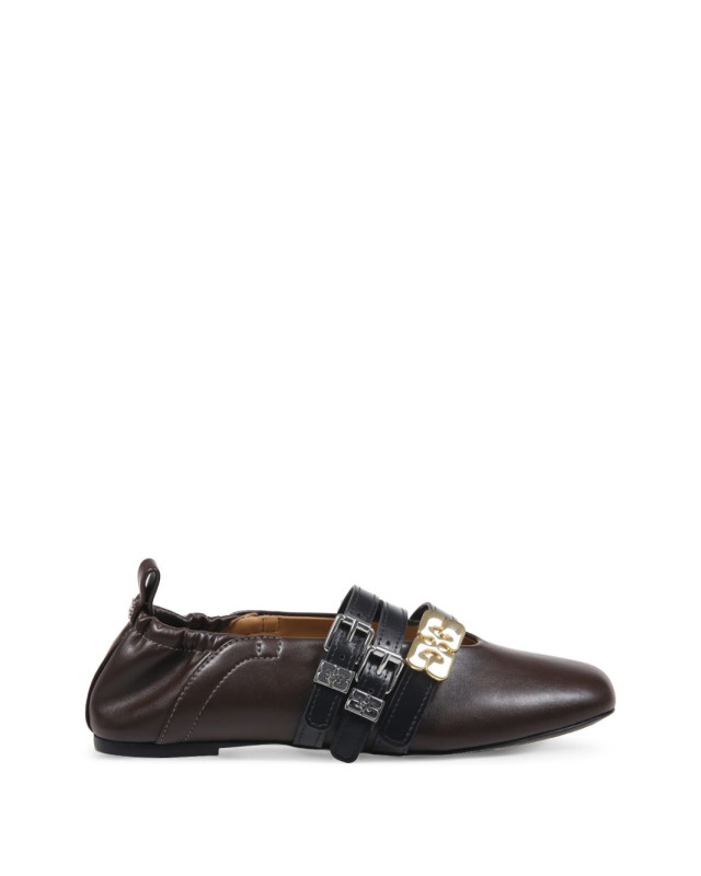 [GANNI] Flat shoes FW26 D1020001 ZWX