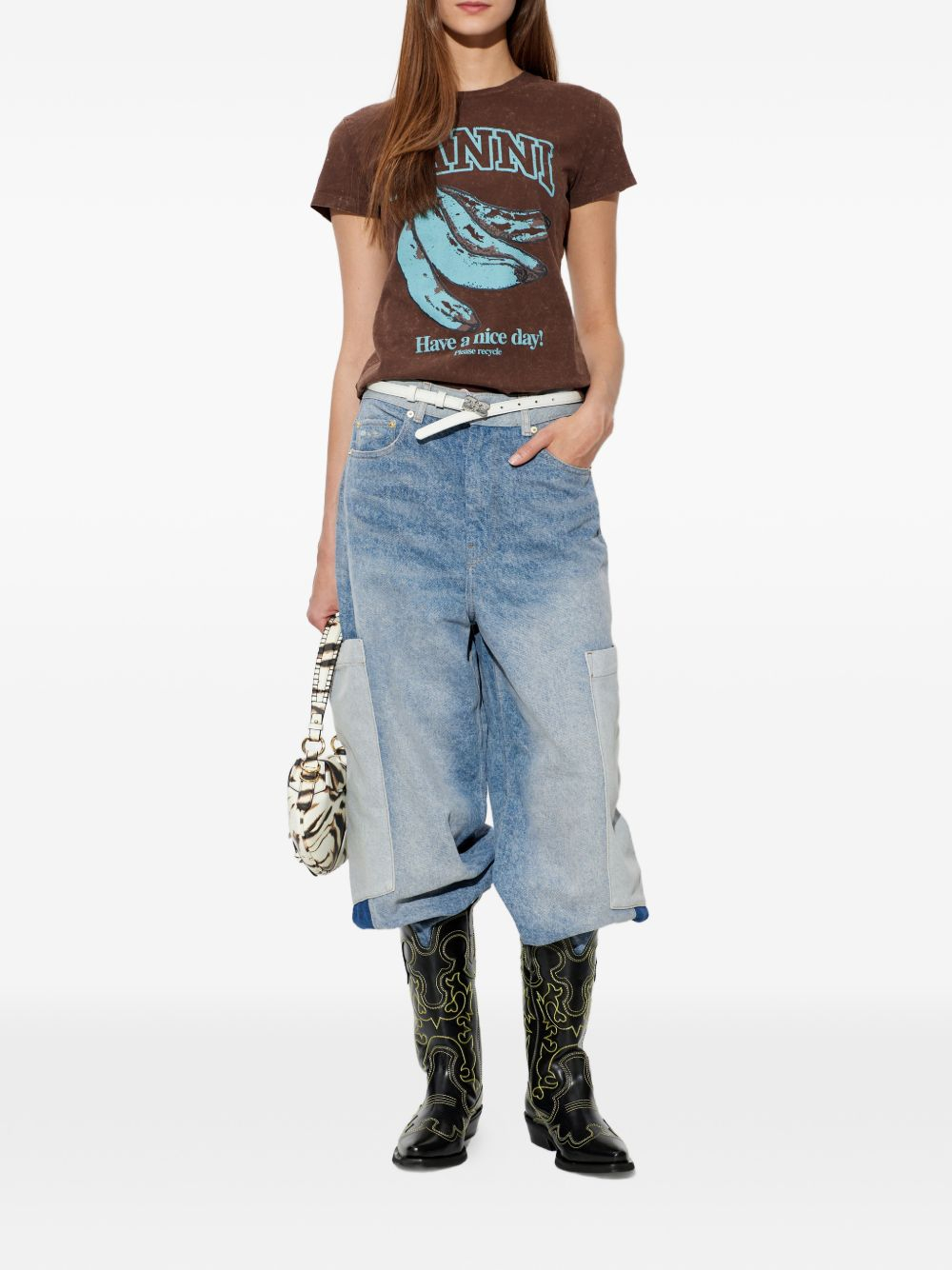 [GANNI] T-shirts Short Sleeve FW26 A1050204 979