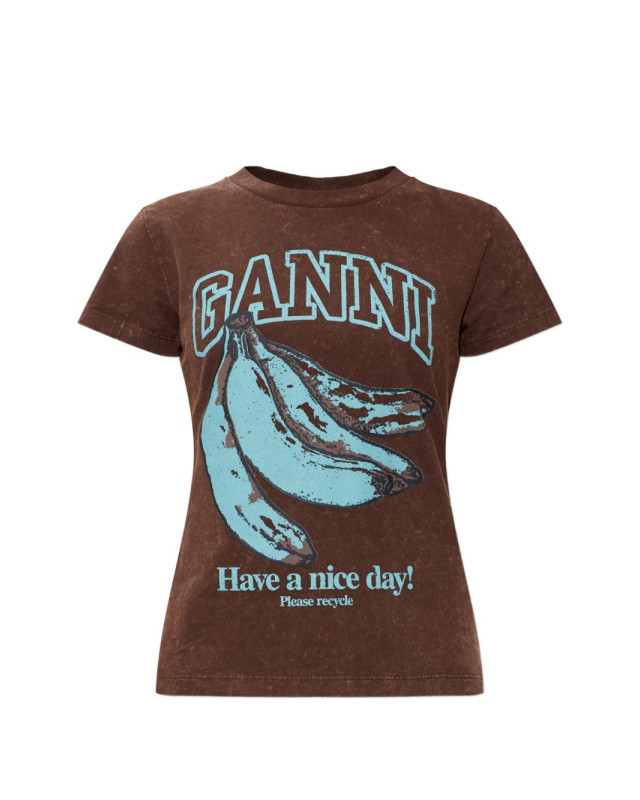 [GANNI] T-shirts Short Sleeve FW26 A1050204 979