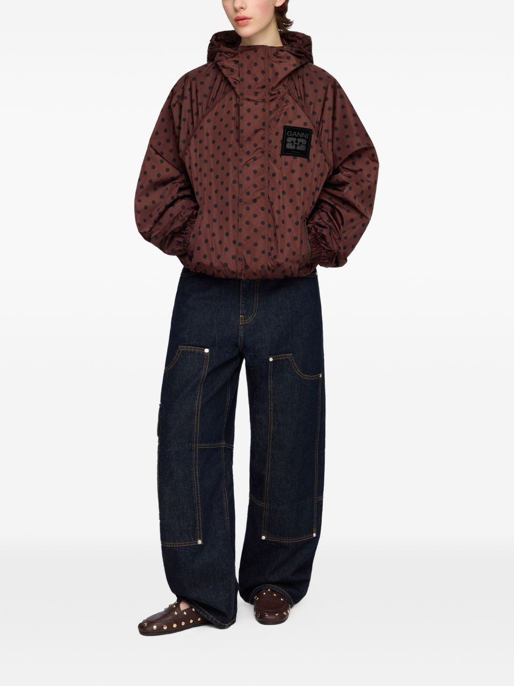 [GANNI] Jacket FW26 A1010197 979