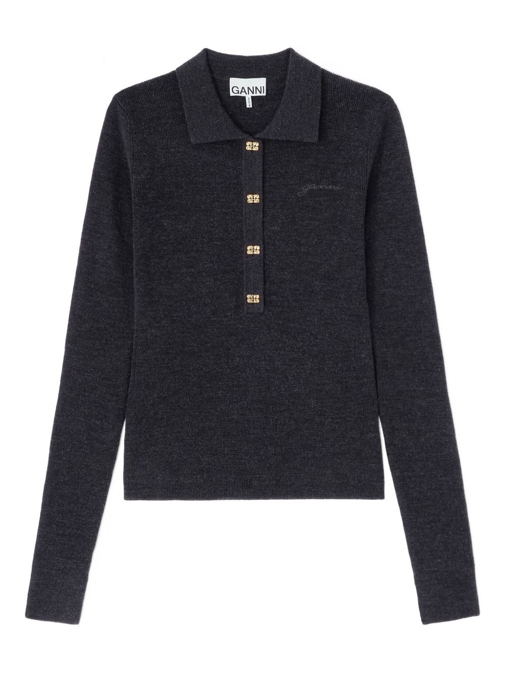 [GANNI] T-shirts Long Sleeve FW26 A1070125 252