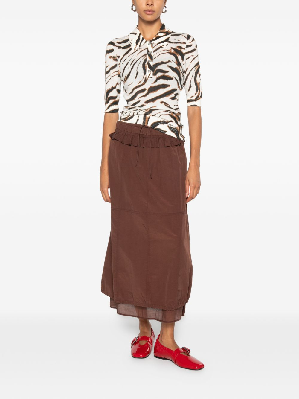[GANNI] T-shirts Short Sleeve FW26 A1170002 135