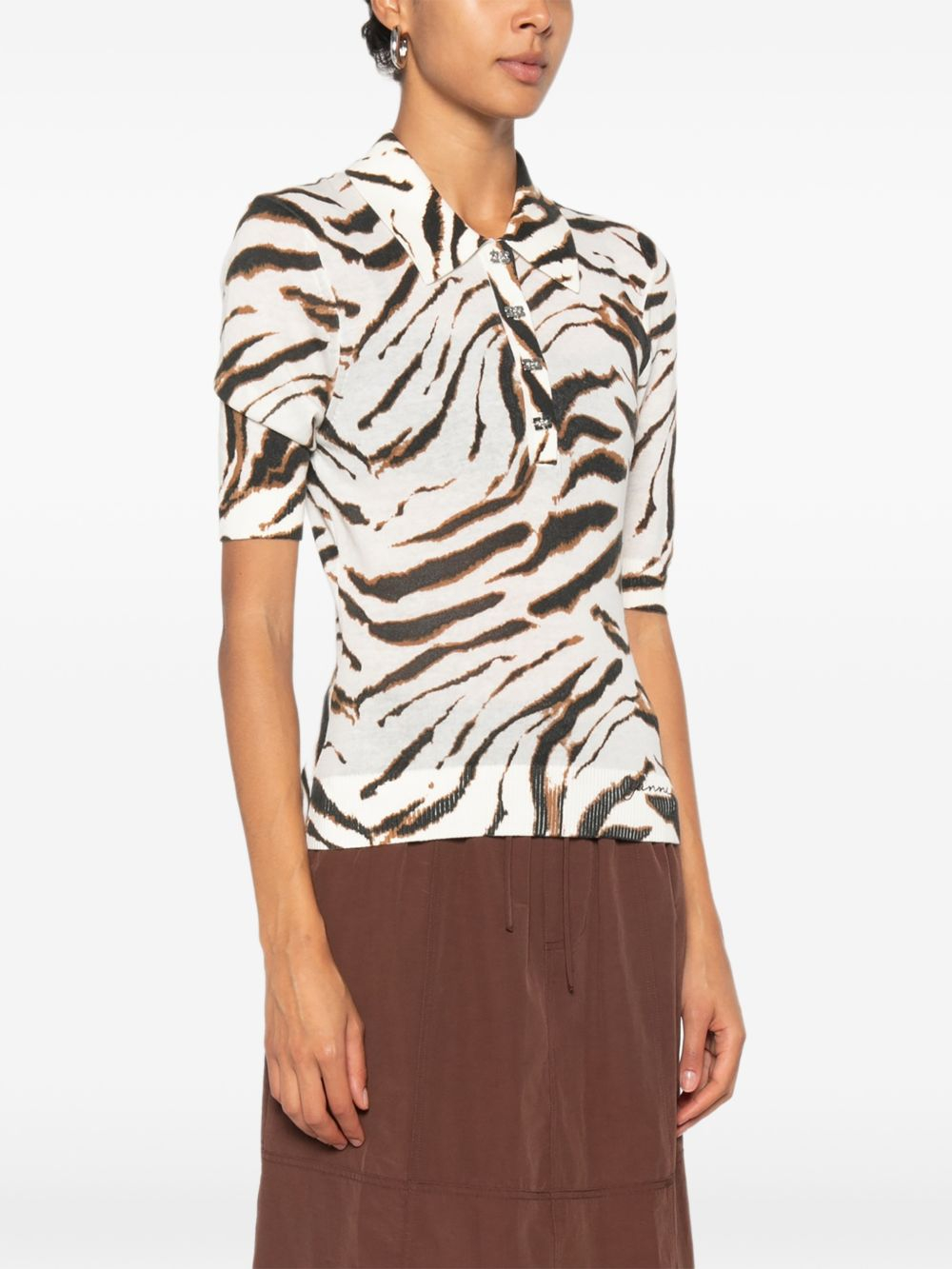 [GANNI] T-shirts Short Sleeve FW26 A1170002 135
