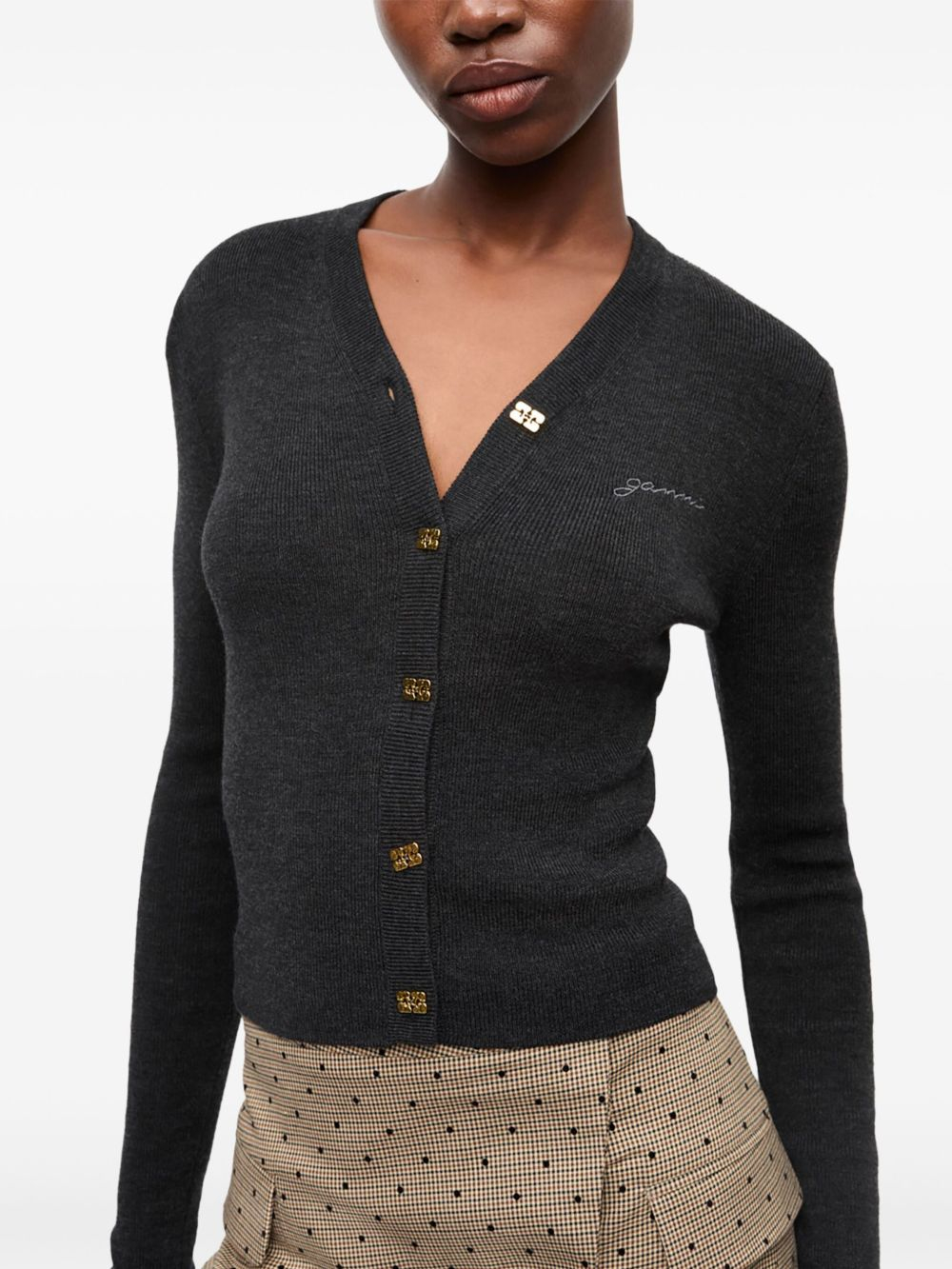 [GANNI] Knitwear FW26 K2474 252
