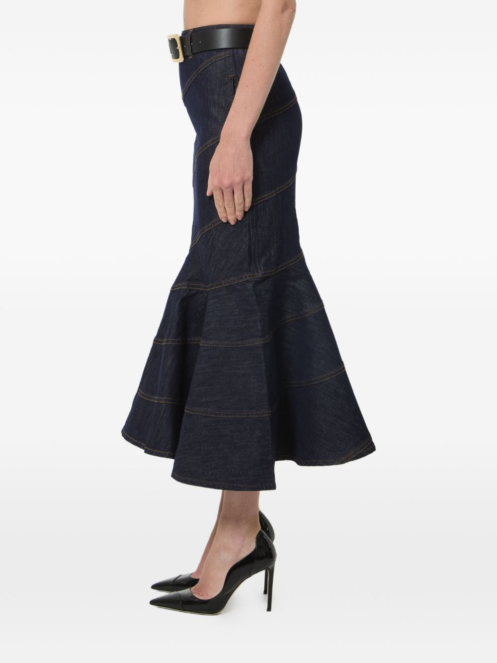 [SELF PORTRAIT] Long skirt FW26 PF26 810MSK BLU