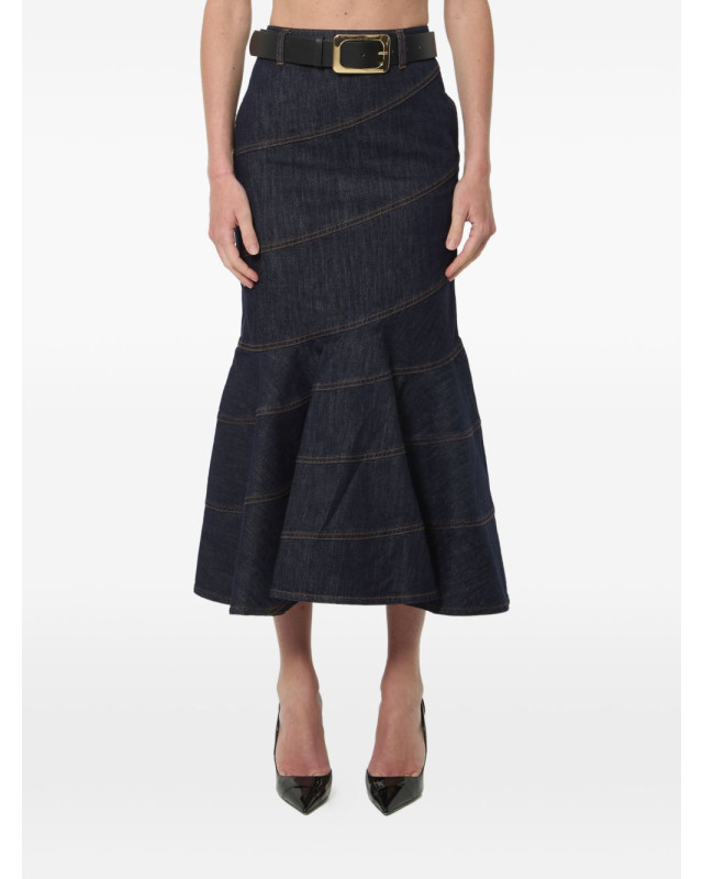 [SELF PORTRAIT] Long skirt FW26 PF26 810MSK BLU