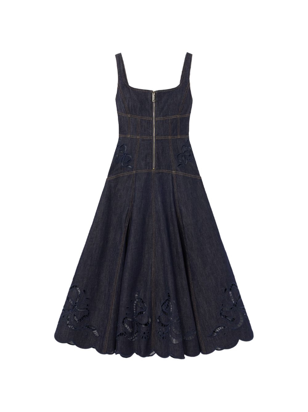 [SELF PORTRAIT] Sleeveless dress FW26 PF26 805M BLU