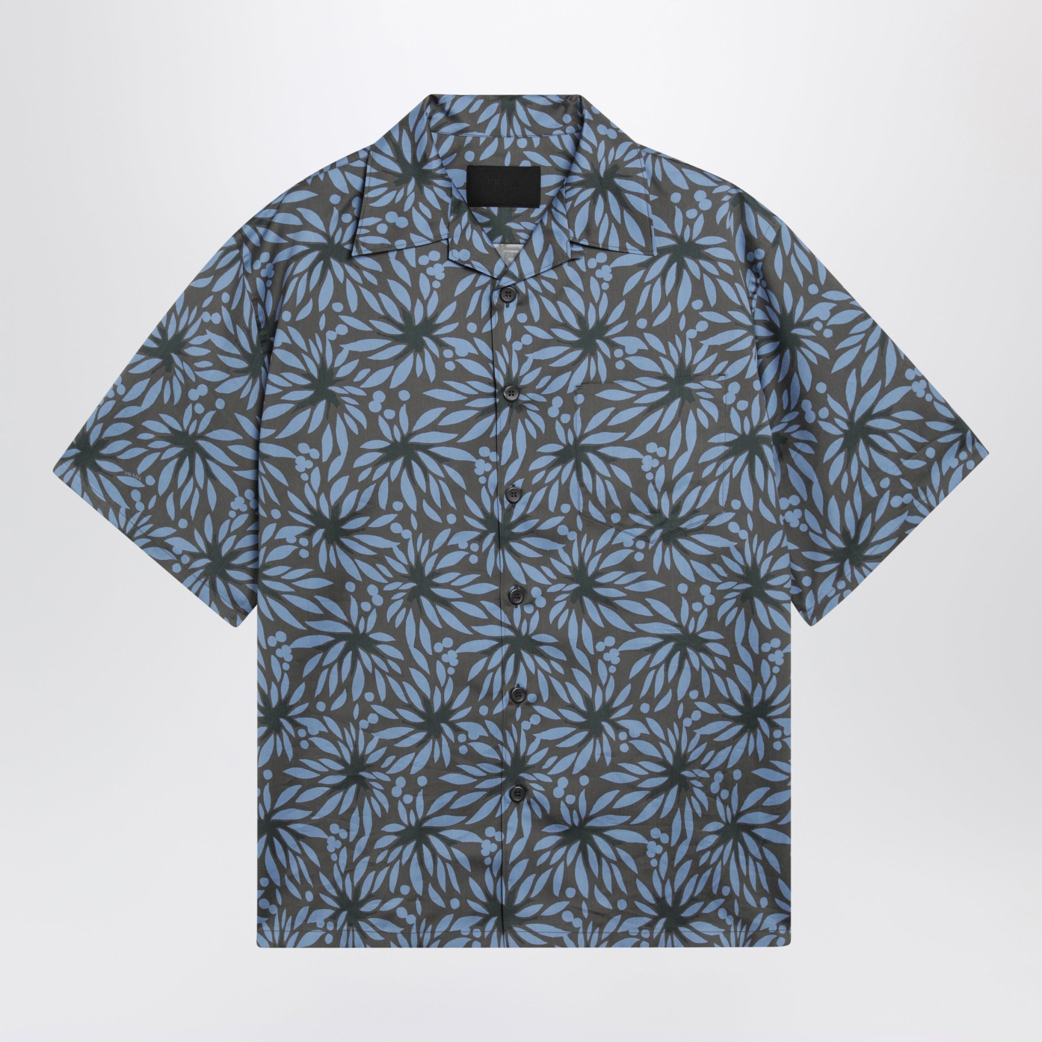 [Prada] Shirts Short Sleeve SS26 UCS414UMO19GY
