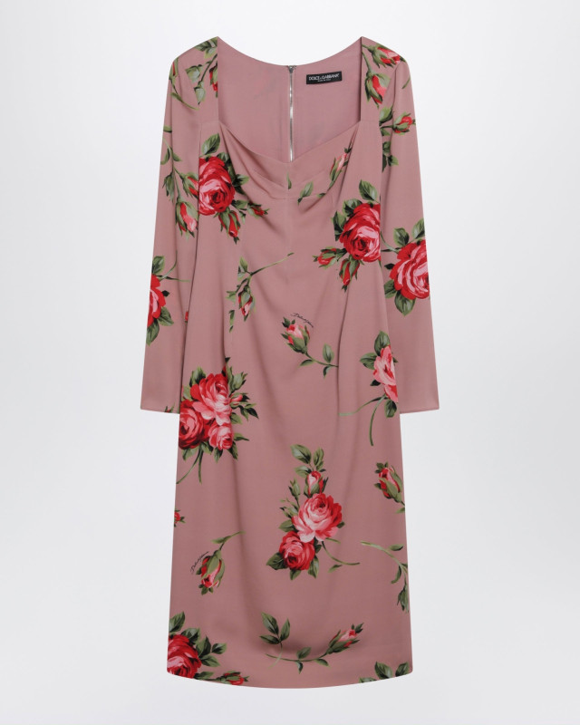 [DOLCE&GABBANA] Long sleeve dress SS26 F612TTFSA8Q