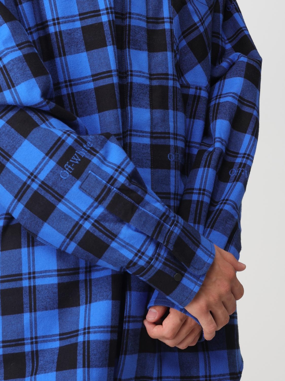 [Off-White] Shirts Long Sleeve FW25 OMES003F23FAB001 4800
