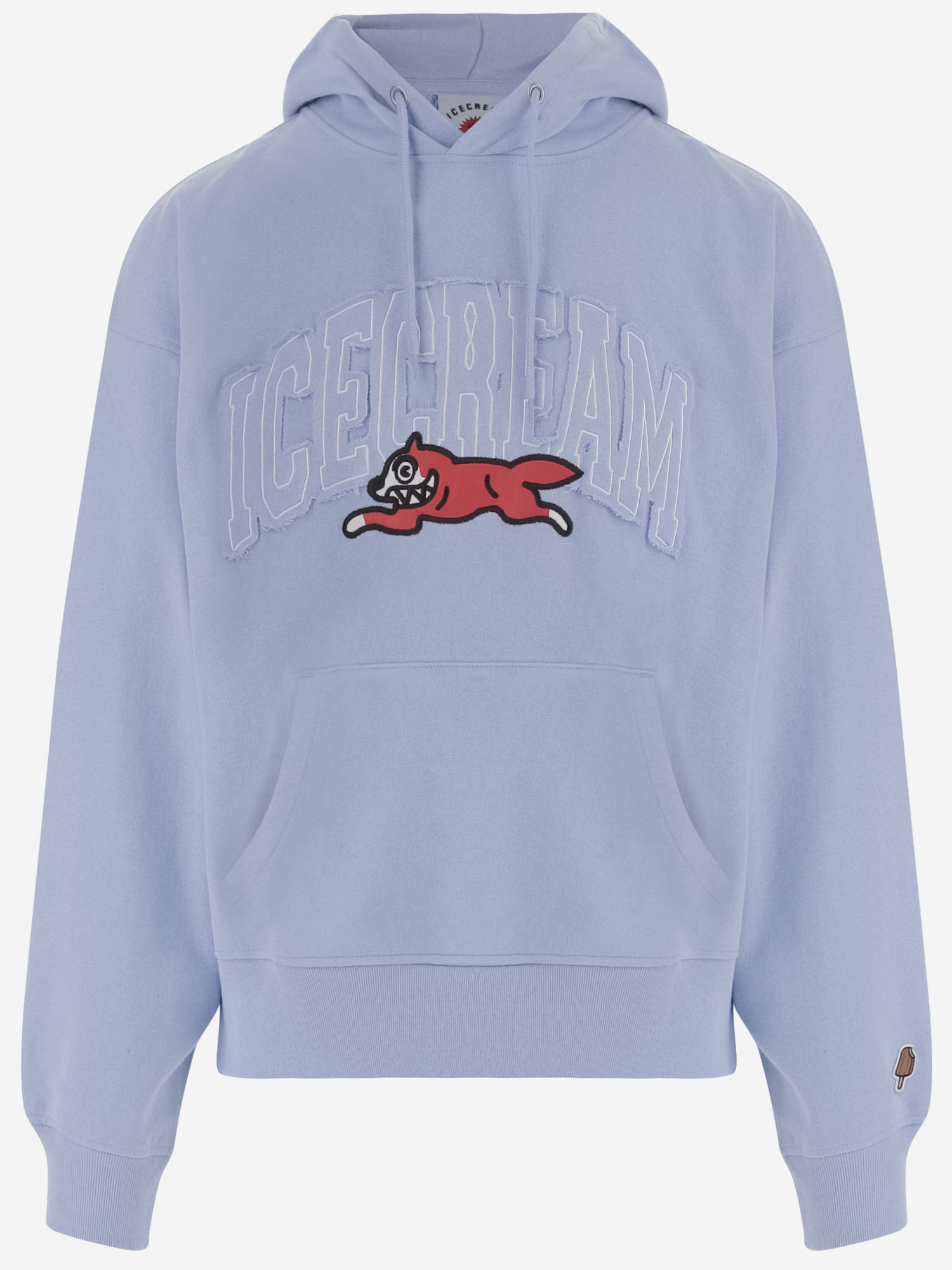 [ICECREAM] Hoodie FW26 ICPH26230LIGHT BLUE