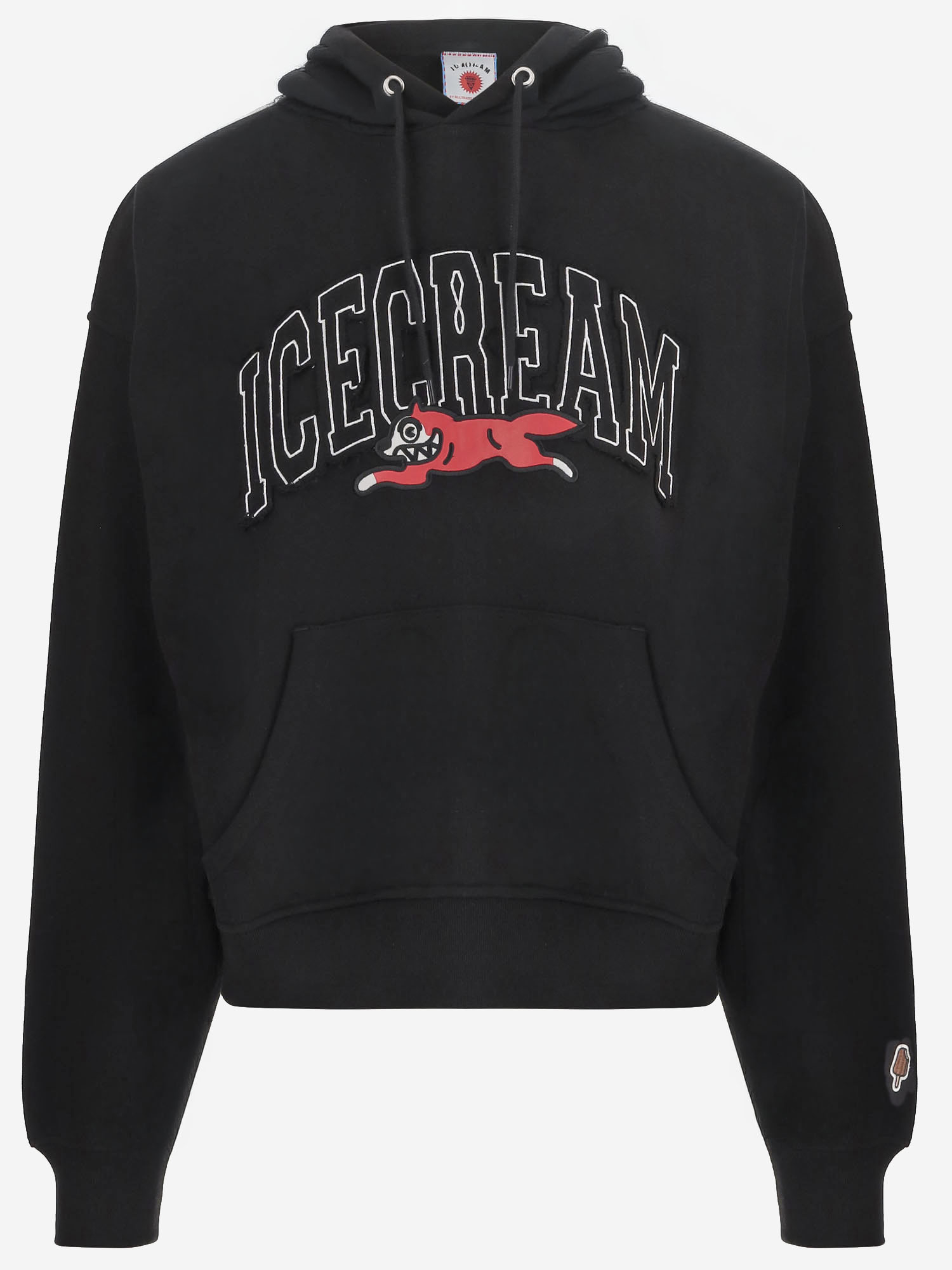 [ICECREAM] Hoodie FW26 ICPH26230BLACK