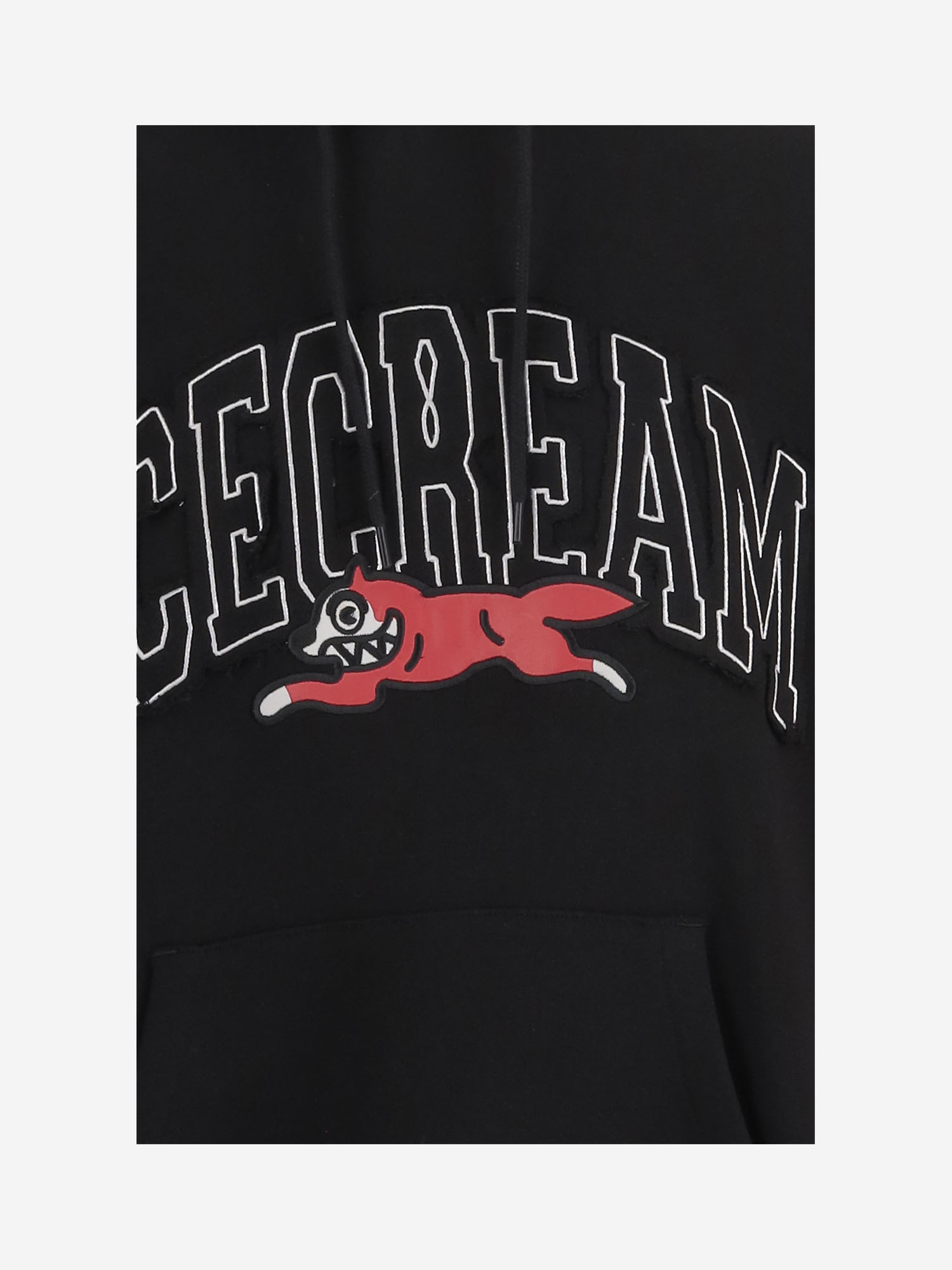 [ICECREAM] Hoodie FW26 ICPH26230BLACK