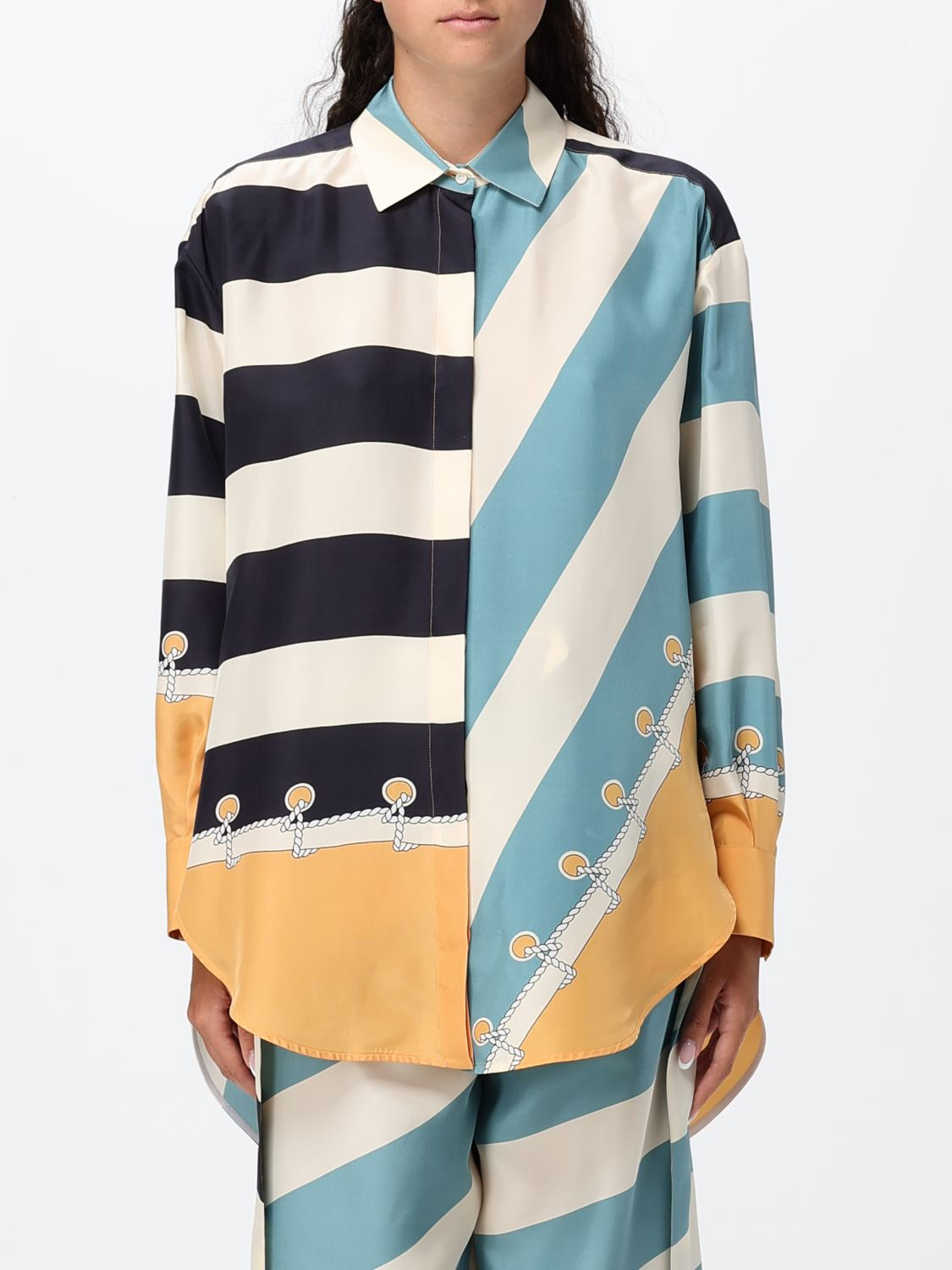 [Loewe] Shirts Long Sleeve SS26 S540Y05XDG 9122