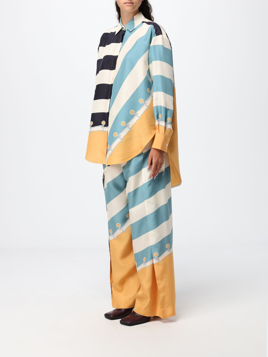 [Loewe] Shirts Long Sleeve SS26 S540Y05XDG 9122