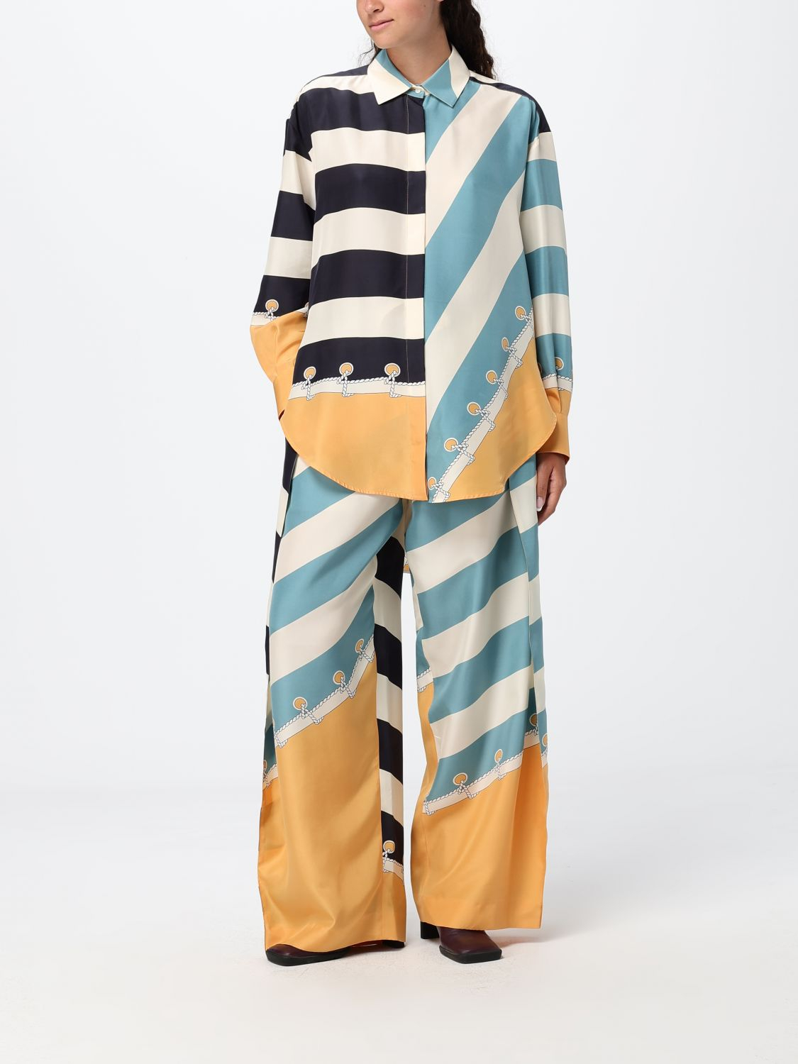 [Loewe] Shirts Long Sleeve SS26 S540Y05XDG 9122