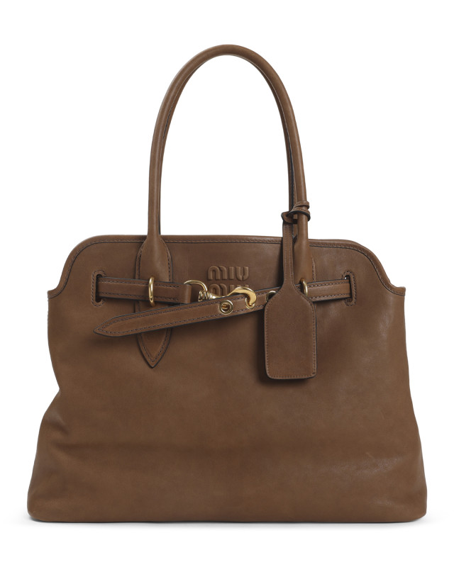 [Miu Miu] Tote bag FW26 5BG291VOON.2BBL