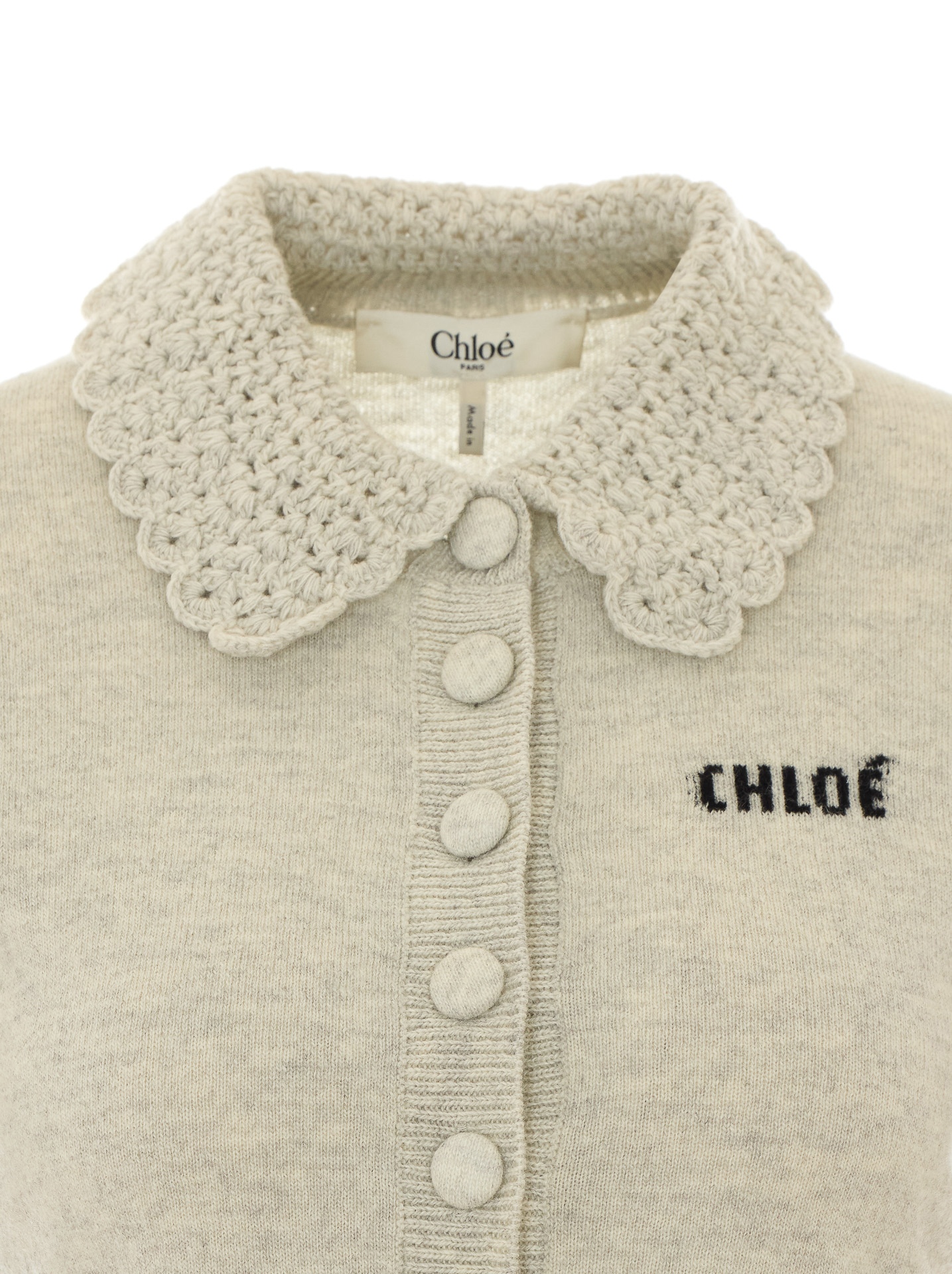 [Chloe] Shirts Long Sleeve FW26 CH26AMC1671100N