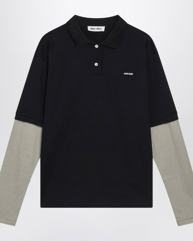 [Miu Miu] T-shirts Long Sleeve FW26 MJL076OOO17OR