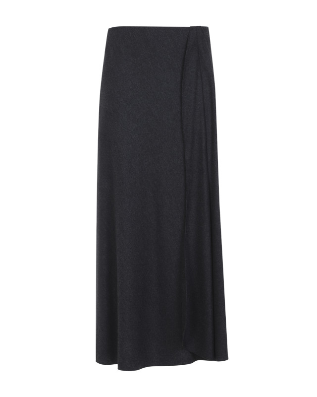 [Giorgio Armani] Midi skirt FW26 GW003451.TE10537
