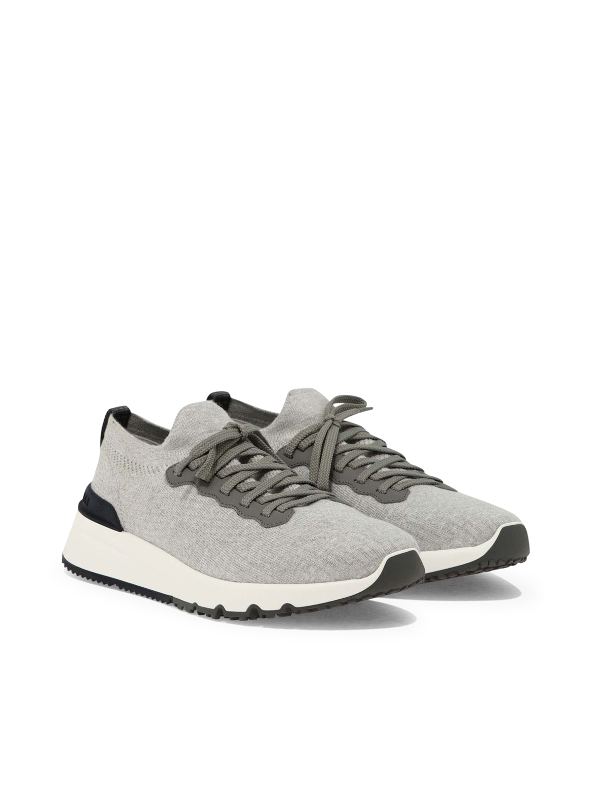 [Brunello Cucinelli] Sneakers FW26 MZUPMB0252CB308 SILVER FUMO