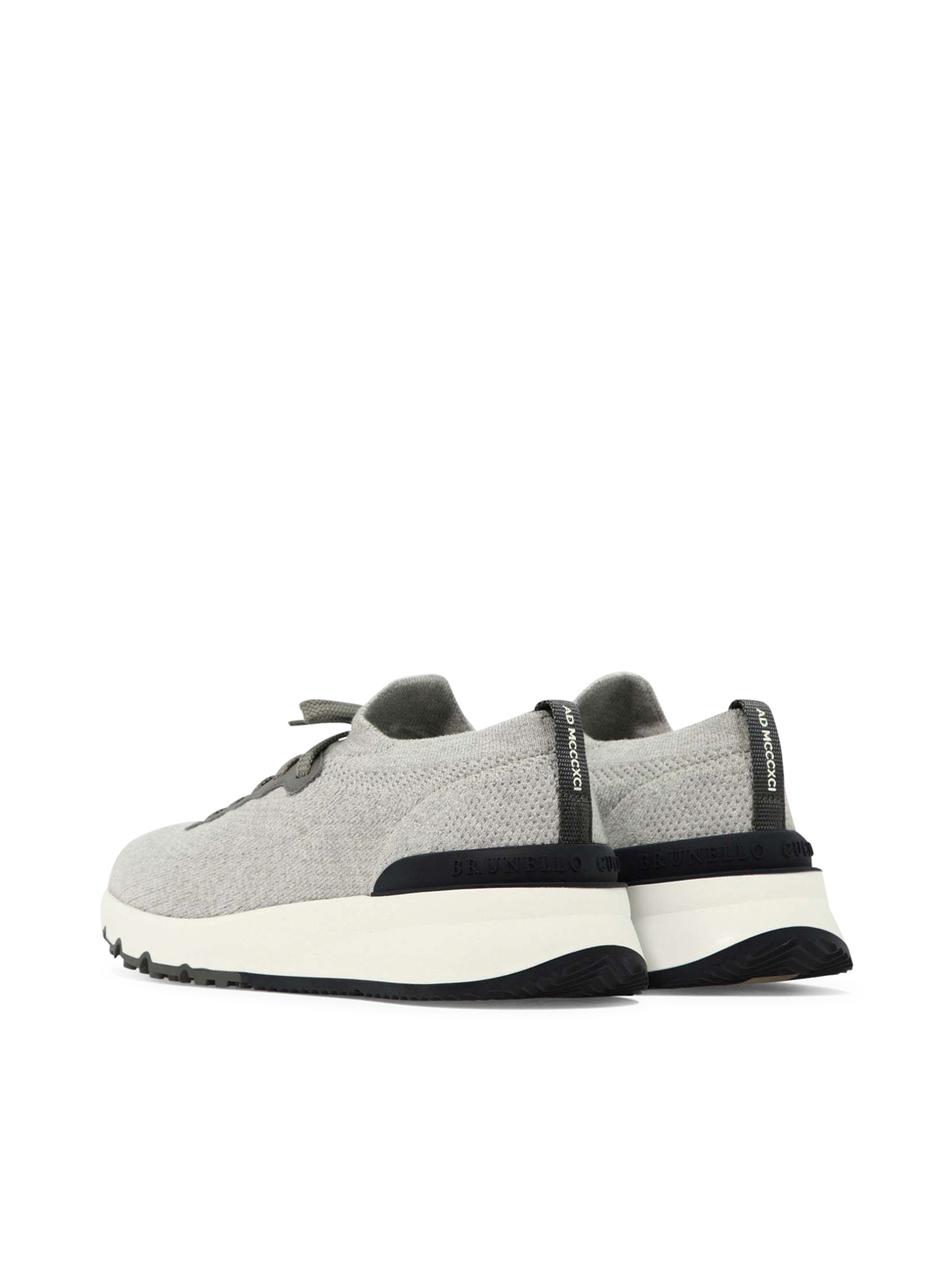 [Brunello Cucinelli] Sneakers FW26 MZUPMB0252CB308 SILVER FUMO