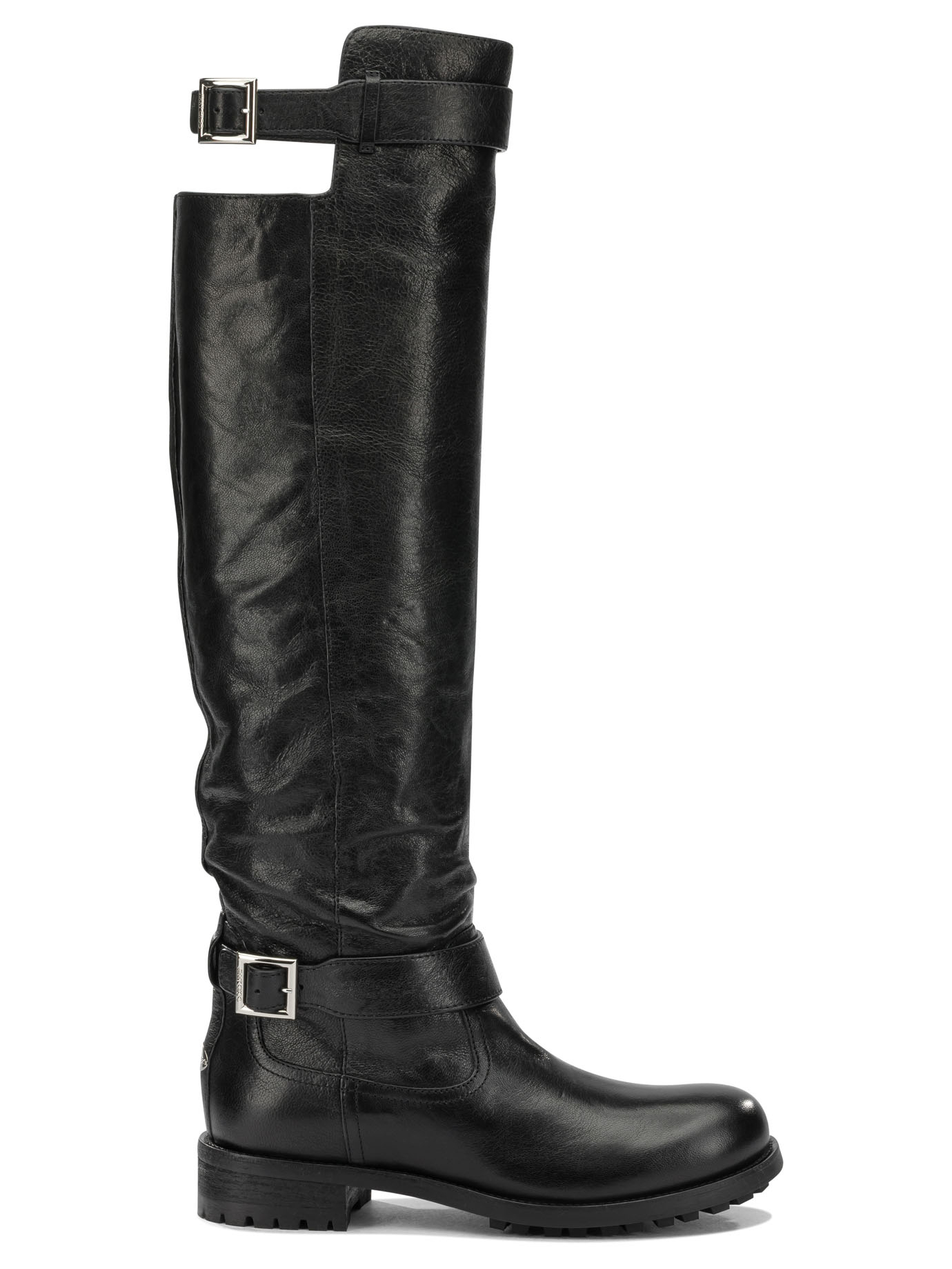 [Jimmy Choo] Long Boots FW26 BIKER KBERZBLACK