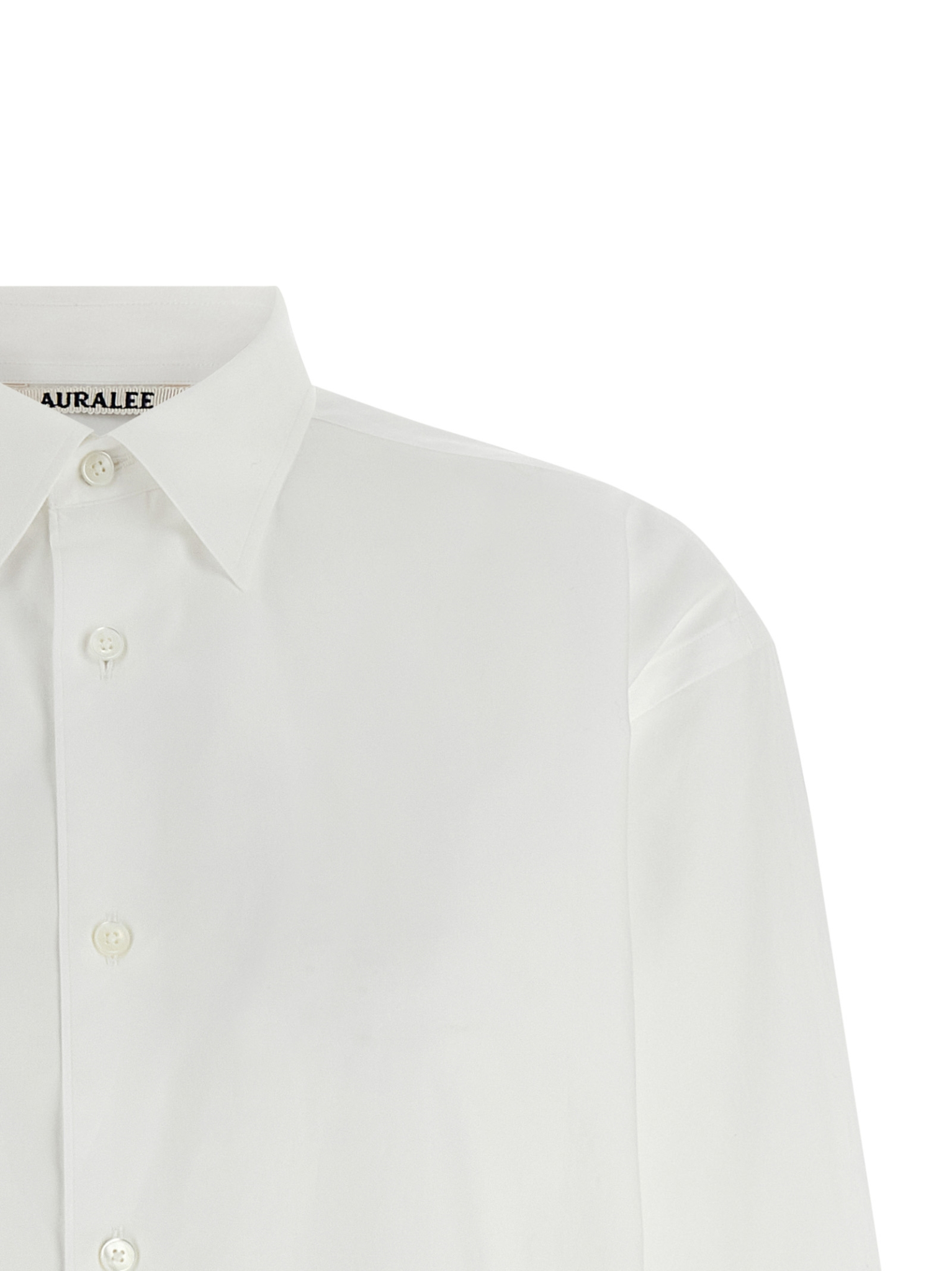 [AURALEE] Shirts Long Sleeve SS26 A26SS04TNWHITE