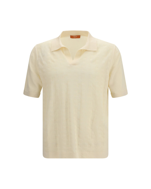 Levanti V-neck knit T-shirt
