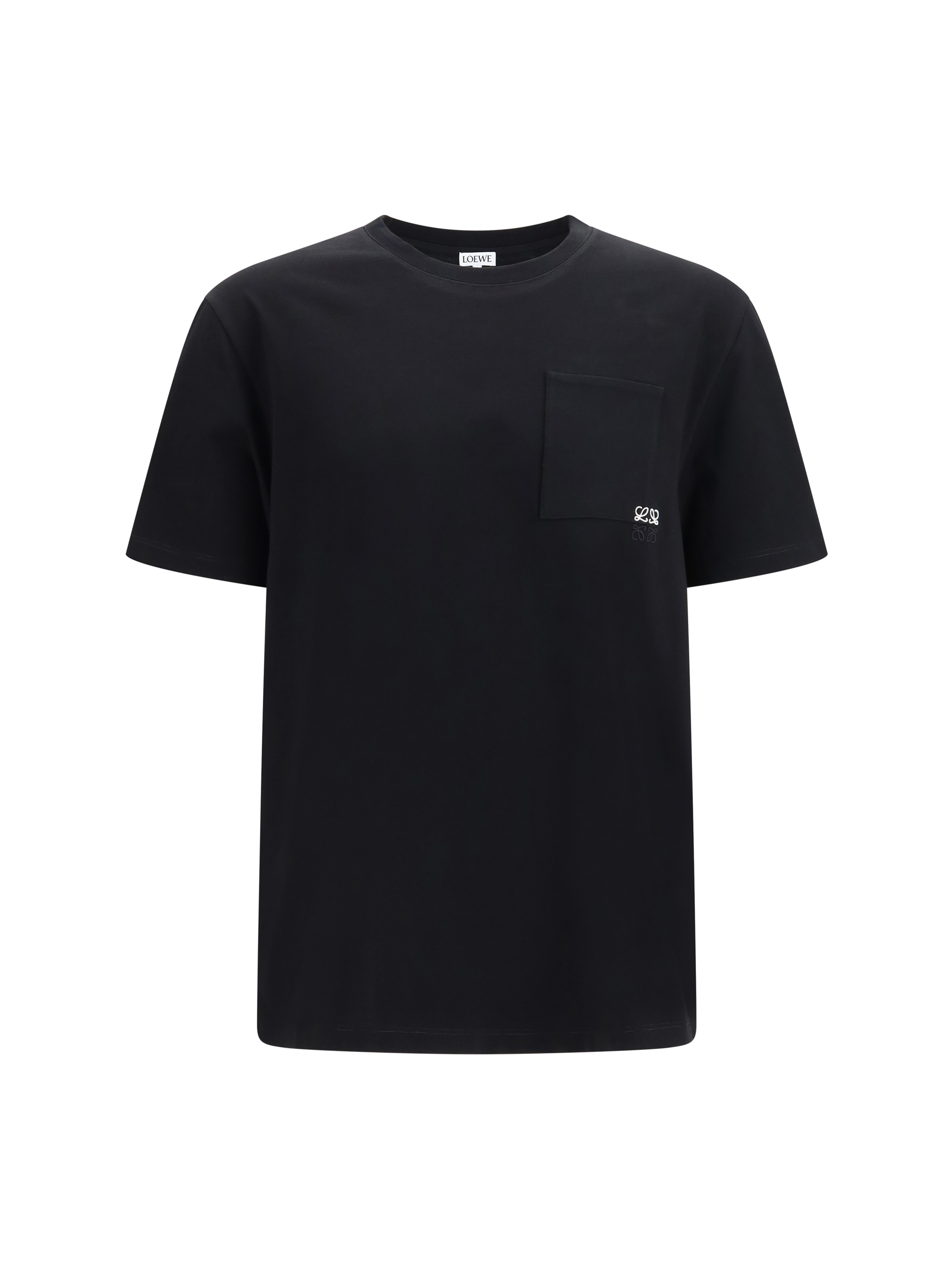 Cotton T-shirt with embroidered logo