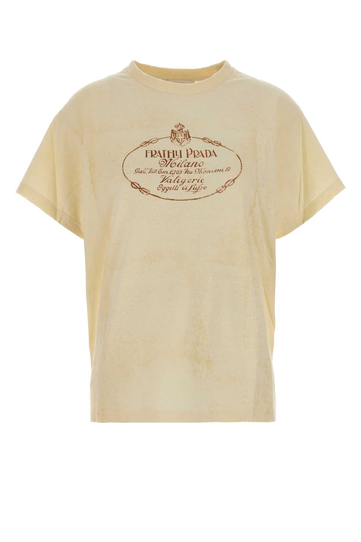 [Prada] T-shirts Short Sleeve FW26 39698SOOO6337 F0018