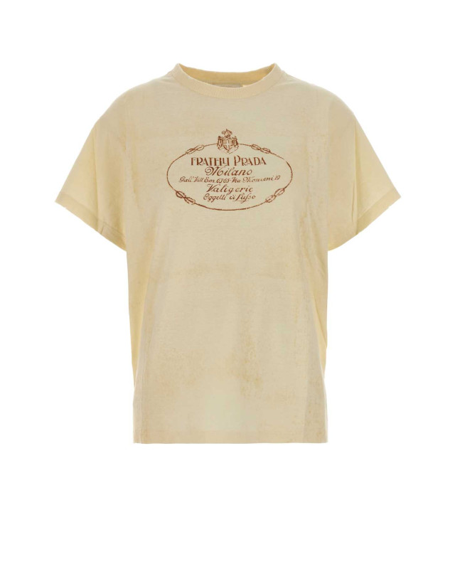 [Prada] T-shirts Short Sleeve FW26 39698SOOO6337 F0018