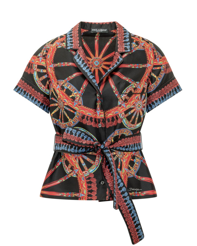 [Dolce & Gabbana] Blouse FW26 F5G67TGDDTI S9000