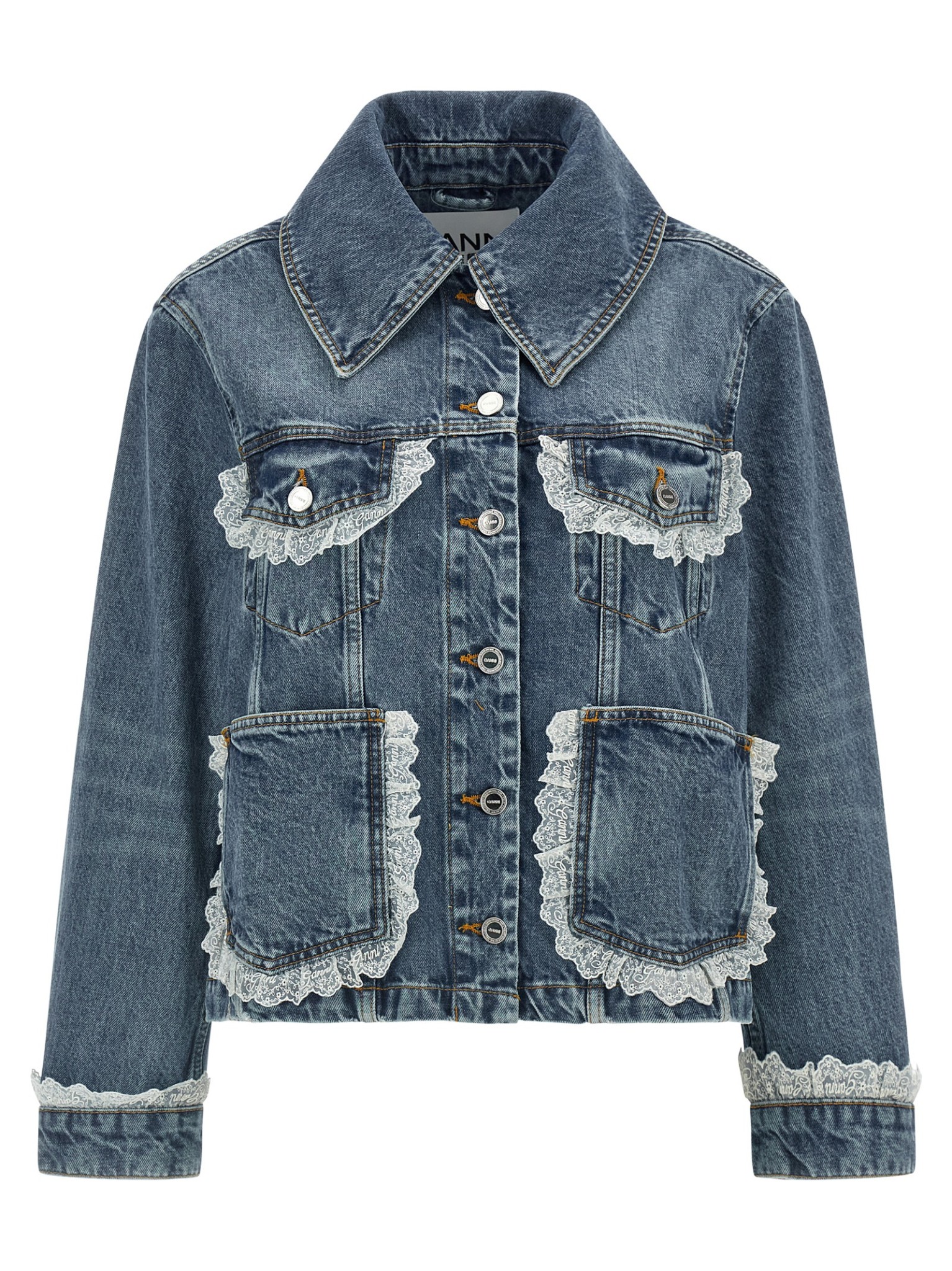 [GANNI] Denim Jacket FW26 A1010200569