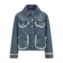 [GANNI] Denim Jacket FW26 A1010200569
